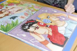 Carnet de dessin, expression manga